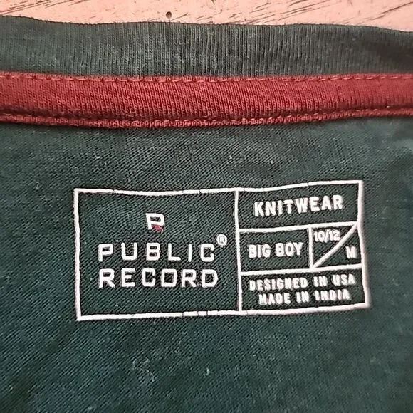 Boys salvage bear t shirt size M - Picture 7 of 8